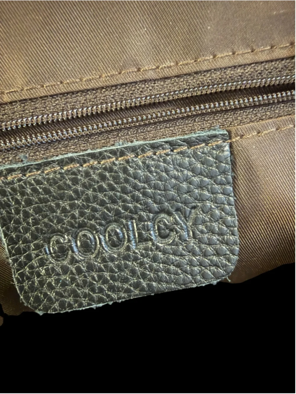 Women's COOLCY Quilted Leather Backpack, One Size, Black and Gold
